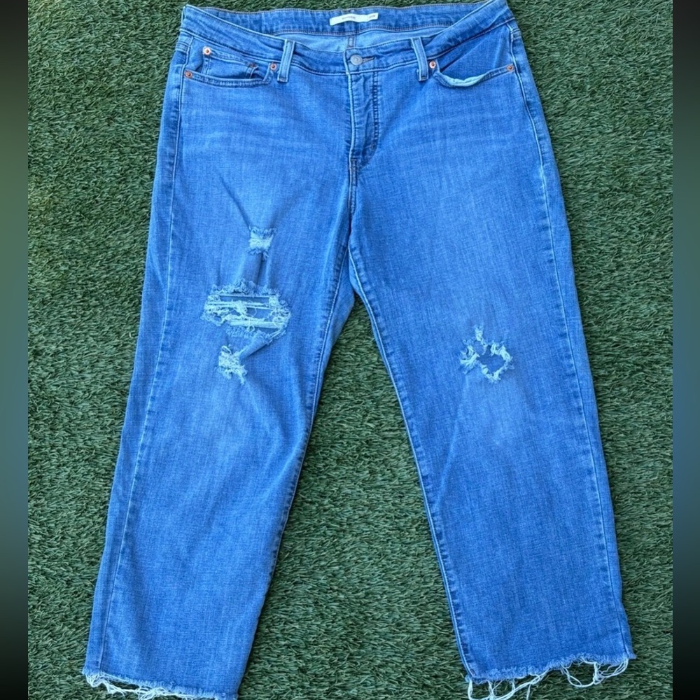 Levis Womens Plus size Boyfriend Jeans